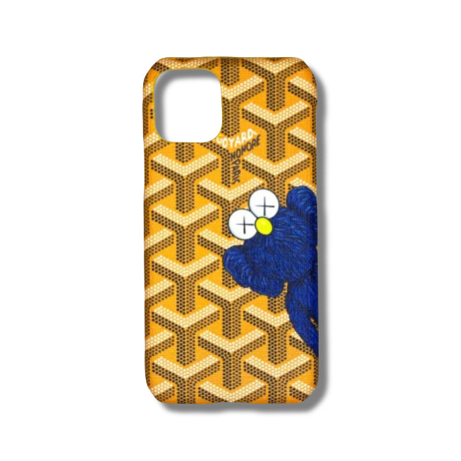 Yellow Goyard x Kaws