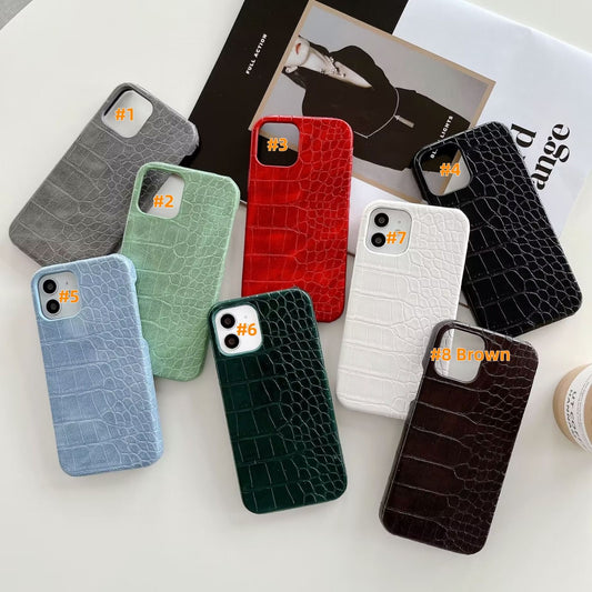 Croc Leather Case