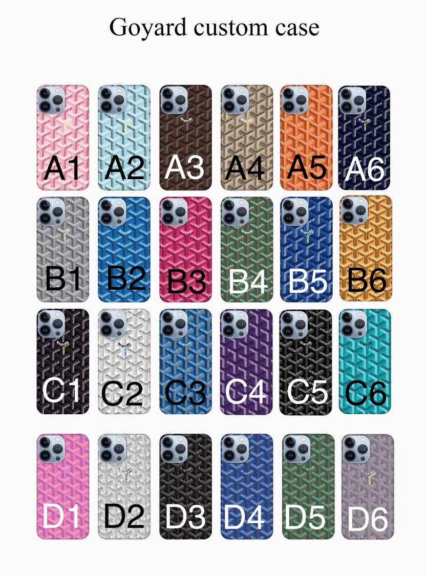 Goyard Custom Case