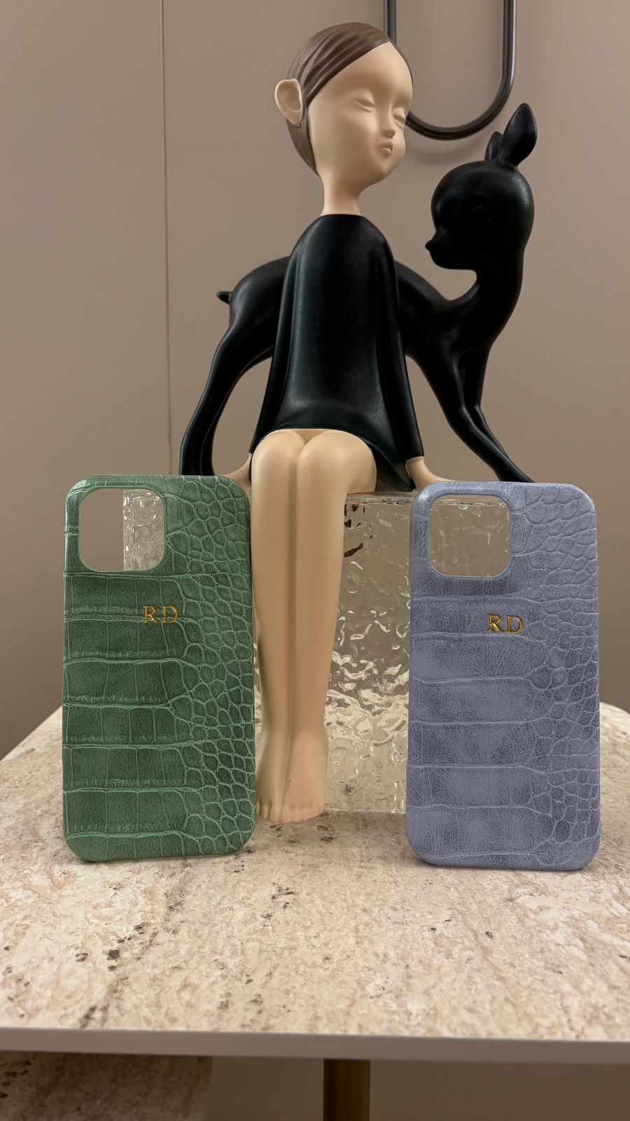 Croc Leather Case
