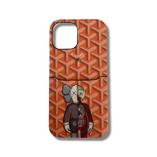 Orange Goyard x Kaws